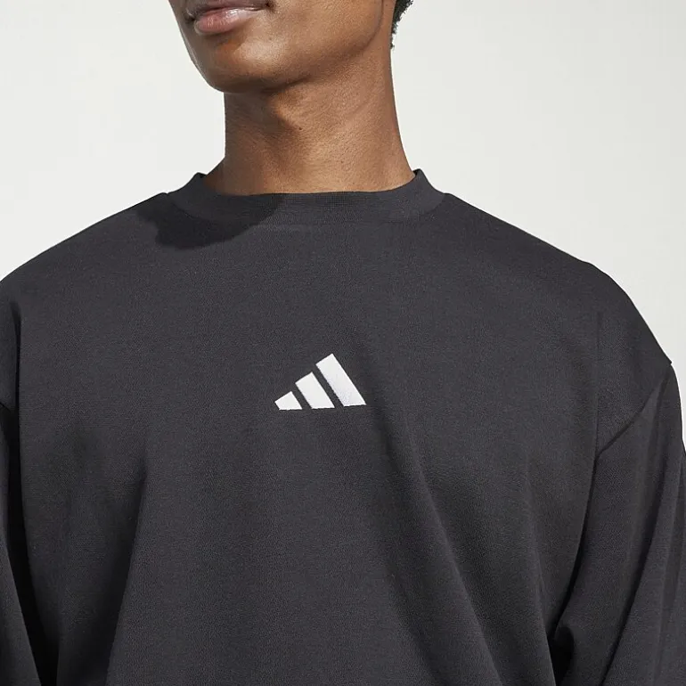 adidas Feel Cozy Mens Crew Neck Long Sleeve Sweatshirt