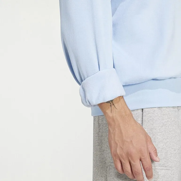 adidas Feel Cozy Mens Crew Neck Long Sleeve Sweatshirt