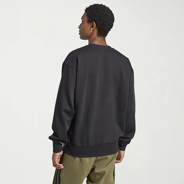 adidas Feel Cozy Mens Crew Neck Long Sleeve Sweatshirt