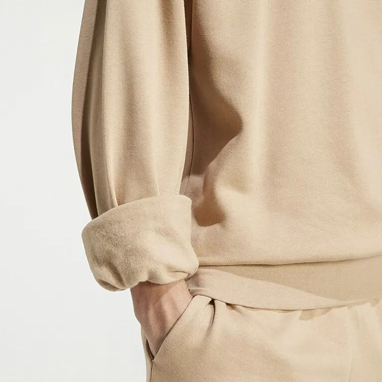 adidas Feel Cozy Mens Crew Neck Long Sleeve Sweatshirt