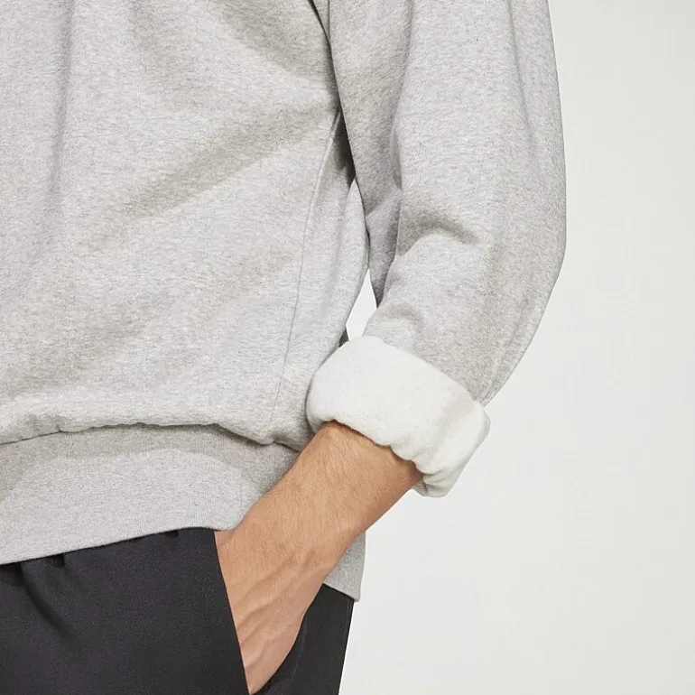 adidas Feel Cozy Mens Crew Neck Long Sleeve Sweatshirt