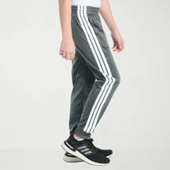 adidas Iconic Tricot Big Kid Boys Mid Rise Regular Fit Cuffed Track Pant