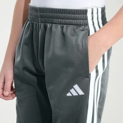 adidas Iconic Tricot Big Kid Boys Mid Rise Regular Fit Cuffed Track Pant