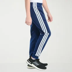 adidas Iconic Tricot Big Kid Boys Mid Rise Regular Fit Cuffed Track Pant