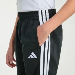 adidas Iconic Tricot Big Kid Boys Mid Rise Regular Fit Cuffed Track Pant