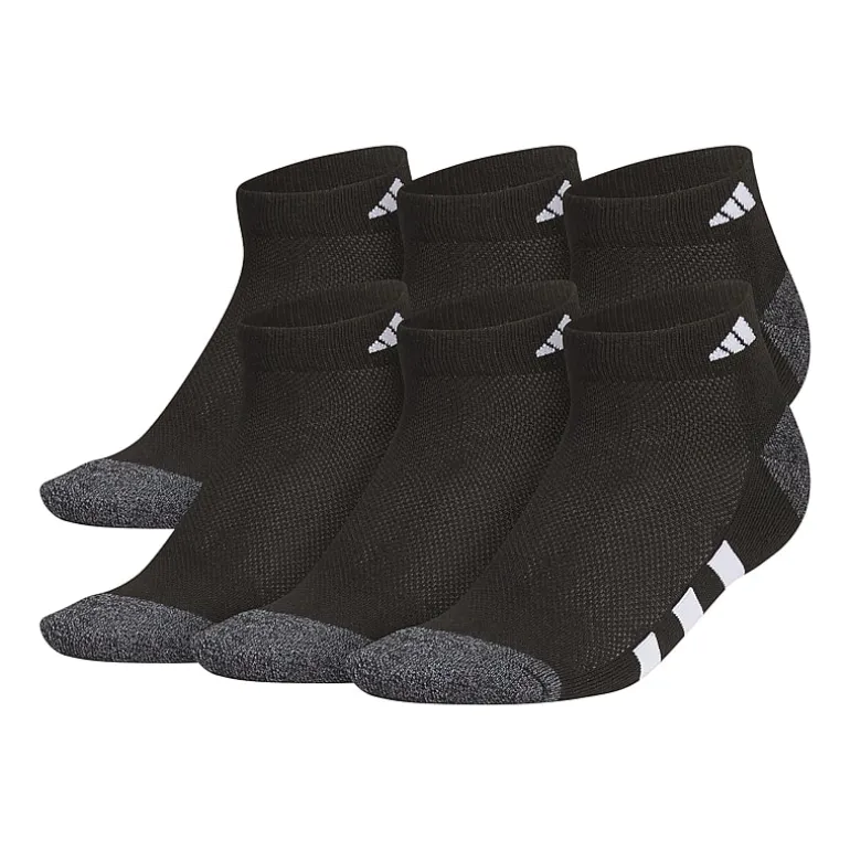 adidas Little & Big Boys 6 Pair Low Cut Socks