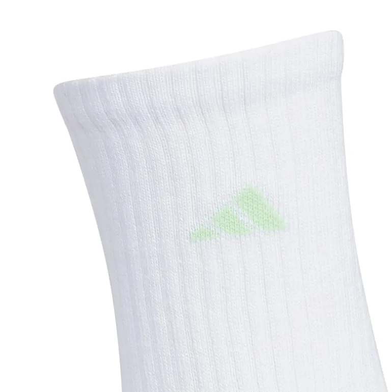adidas Little & Big Girls 6 Pair Crew Socks