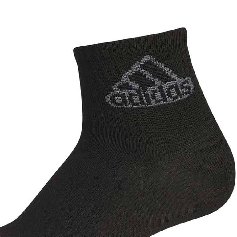 adidas Little & Big Kid Boys 6 Pair Quarter Ankle Socks