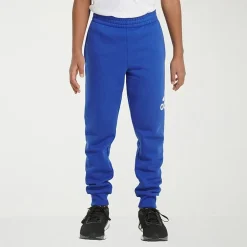 adidas Little Boys Cuffed Mid Rise Regular Fit Fleece Jogger Pant