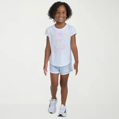 adidas Little Girls 2-pc. Short Set