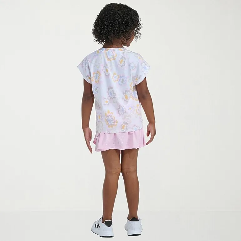 adidas Little Girls 2-pc. Skort Set
