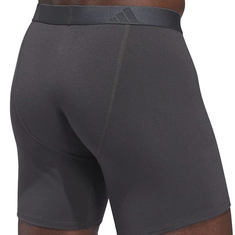 adidas Luxe Comfort Mens 3 Pack Boxer Briefs 5159307