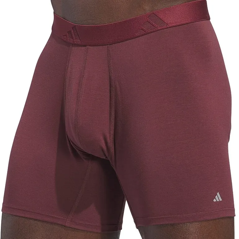 adidas Luxe Comfort Mens 3 Pack Boxer Briefs 5159307