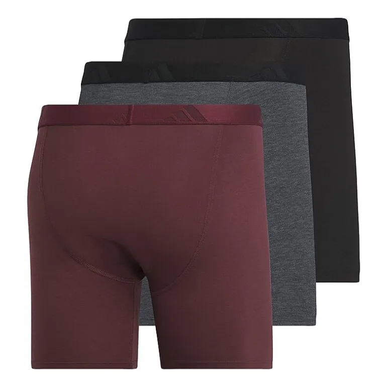 adidas Luxe Comfort Mens 3 Pack Boxer Briefs 5159307