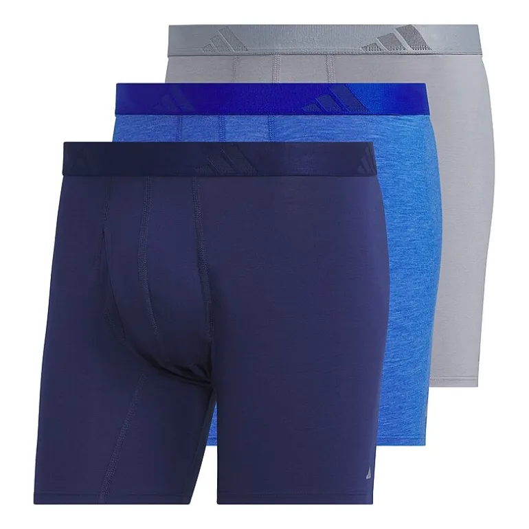 adidas Luxe Comfort Mens 3 Pack Boxer Briefs 5159307