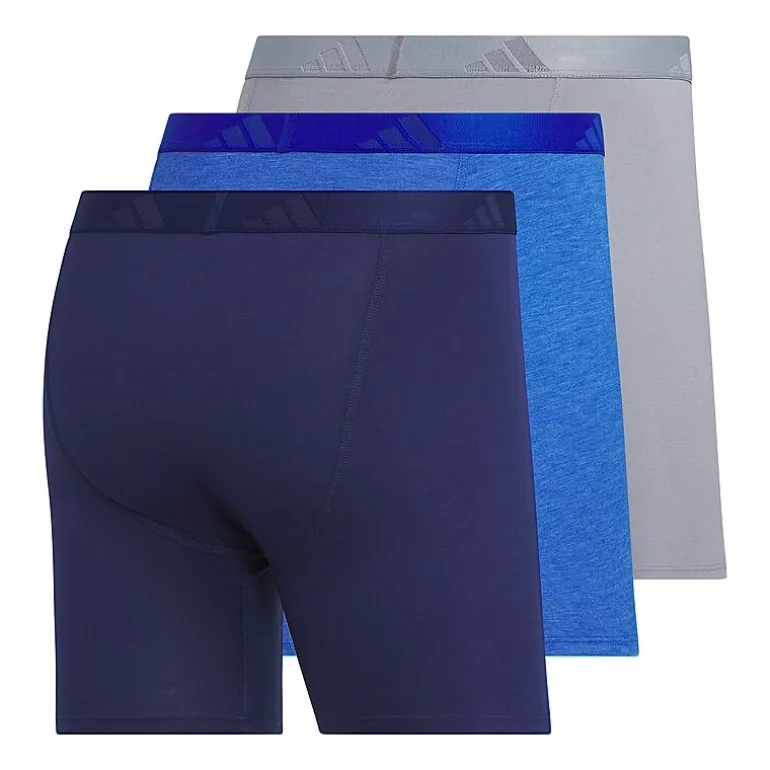 adidas Luxe Comfort Mens 3 Pack Boxer Briefs 5159307