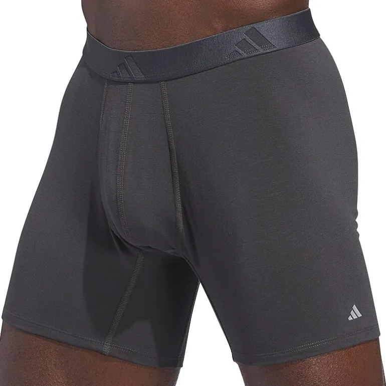 adidas Luxe Comfort Mens 3 Pack Boxer Briefs 5159307