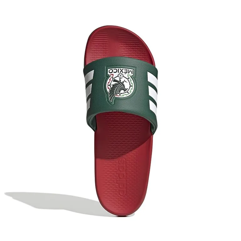 adidas Mens Adilette Comfort Mexico Slide Sandals