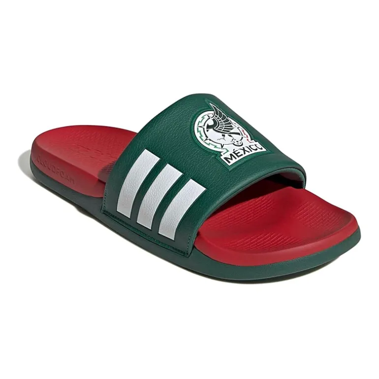 adidas Mens Adilette Comfort Mexico Slide Sandals
