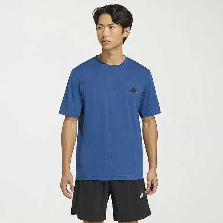 adidas Mens Crew Neck Short Sleeve Active T-Shirt