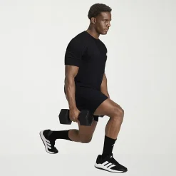 adidas Mens Crew Neck Short Sleeve Active T-Shirt