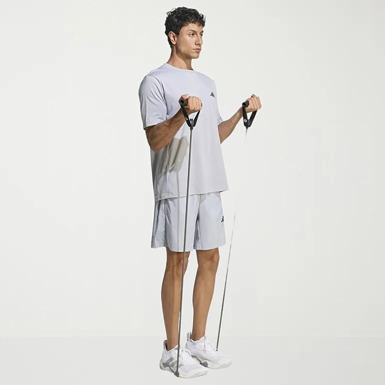 adidas Mens Crew Neck Short Sleeve Active T-Shirt