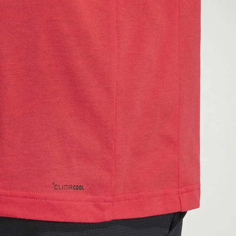 adidas Mens Crew Neck Short Sleeve Active T-Shirt