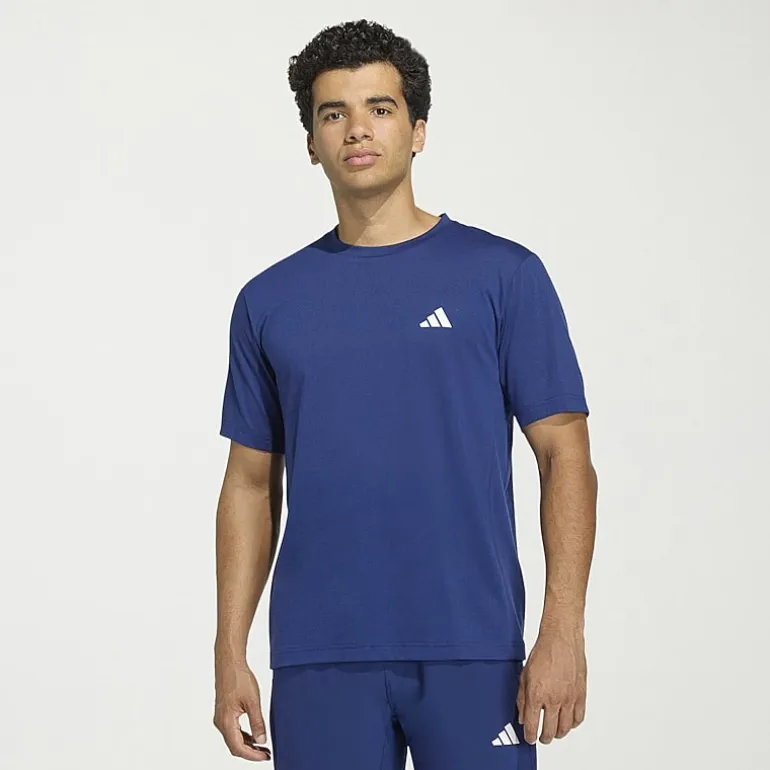 adidas Mens Crew Neck Short Sleeve Active T-Shirt