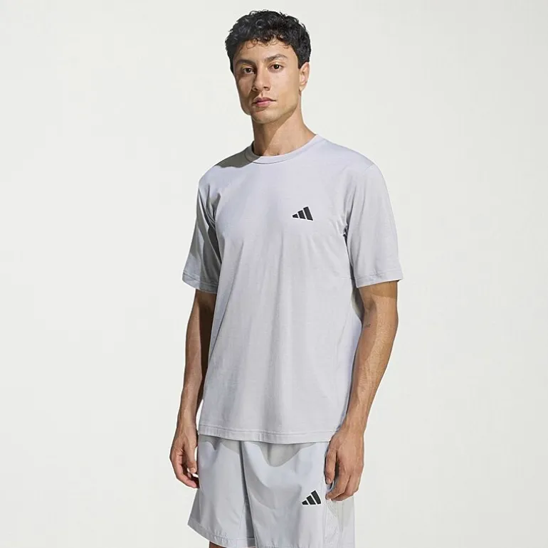 adidas Mens Crew Neck Short Sleeve Active T-Shirt