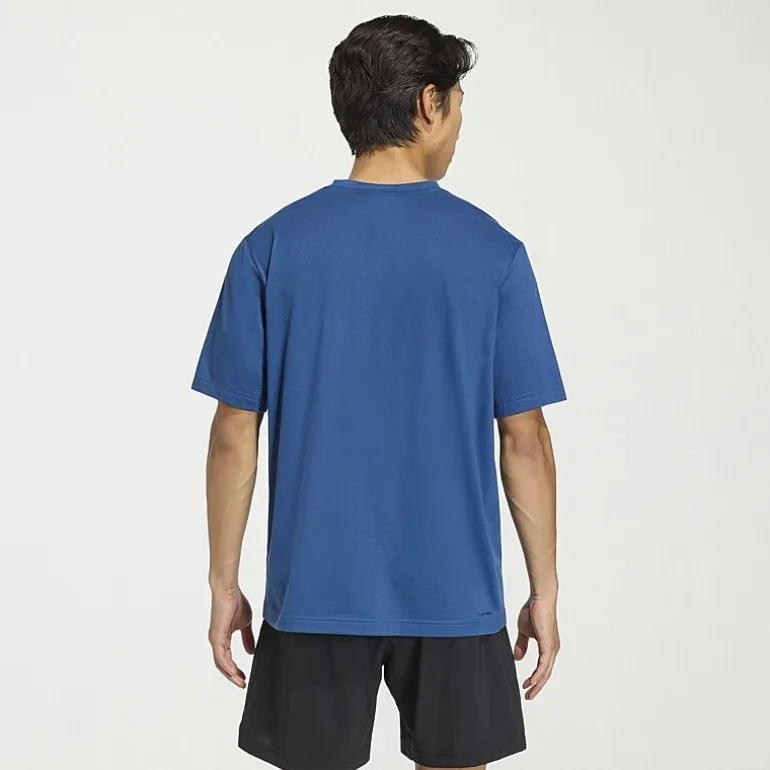 adidas Mens Crew Neck Short Sleeve Active T-Shirt