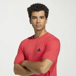 adidas Mens Crew Neck Short Sleeve Active T-Shirt