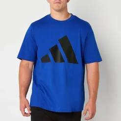 adidas Mens Crew Neck Short Sleeve Regular Fit Big and Tall Graphic T-Shirt