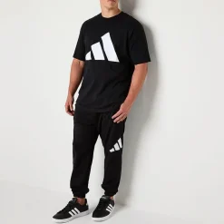 adidas Mens Crew Neck Short Sleeve Regular Fit Big and Tall Graphic T-Shirt