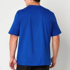 adidas Mens Crew Neck Short Sleeve Regular Fit Big and Tall Graphic T-Shirt