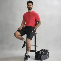 adidas Mens Crew Neck Short Sleeve Active T-Shirt