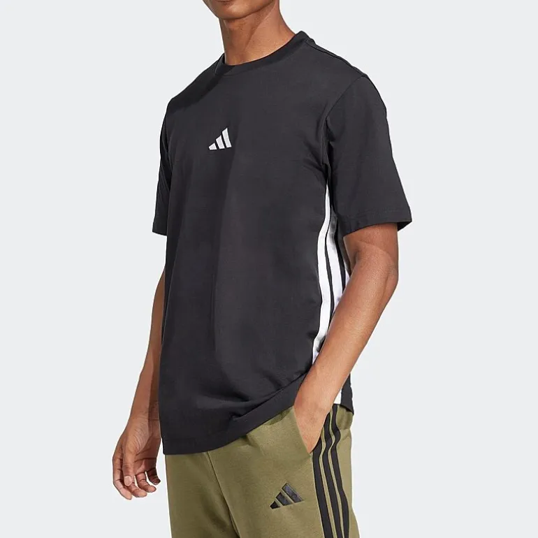 adidas Mens Crew Neck Short Sleeve Active T-Shirt