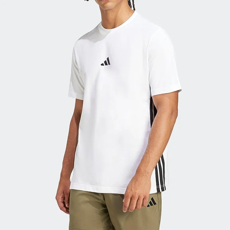 adidas Mens Crew Neck Short Sleeve Active T-Shirt