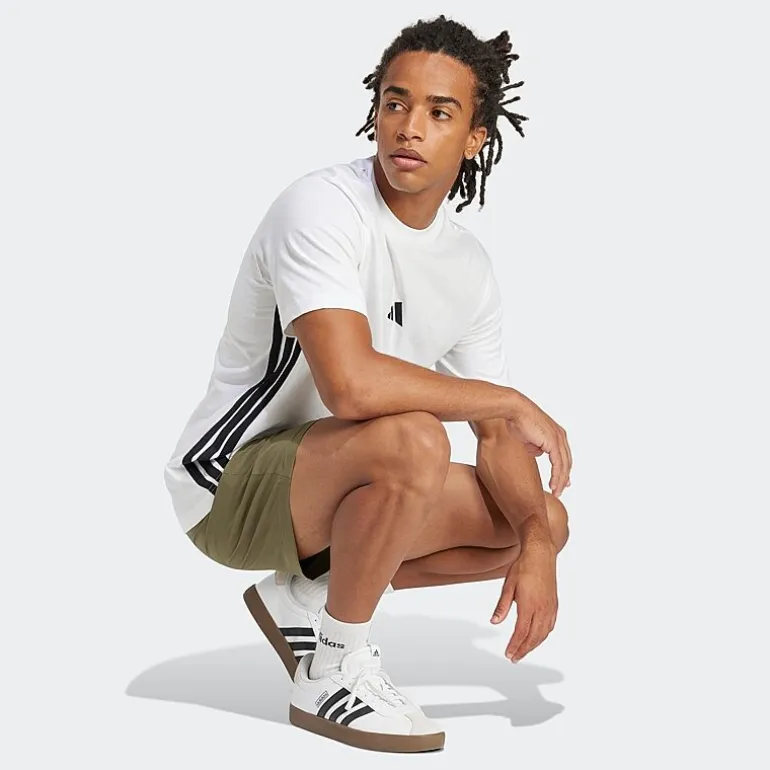 adidas Mens Crew Neck Short Sleeve Active T-Shirt