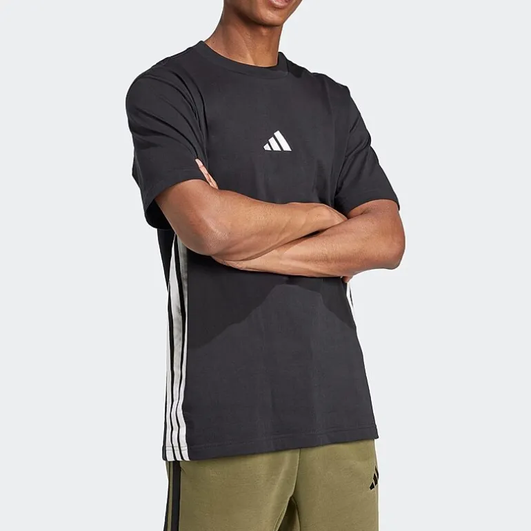 adidas Mens Crew Neck Short Sleeve Active T-Shirt