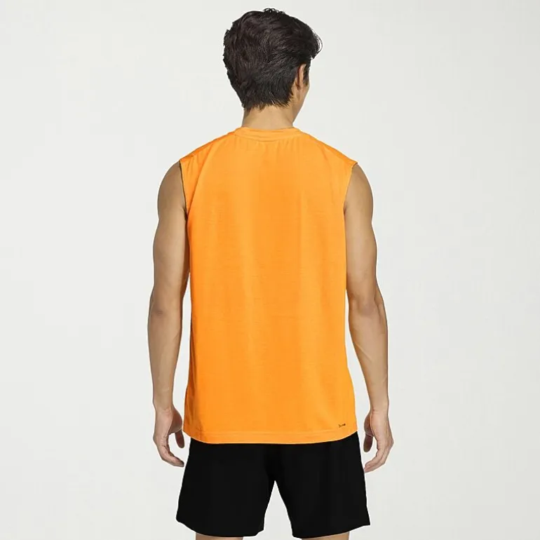 adidas Mens Crew Neck Sleeveless Muscle T-Shirt