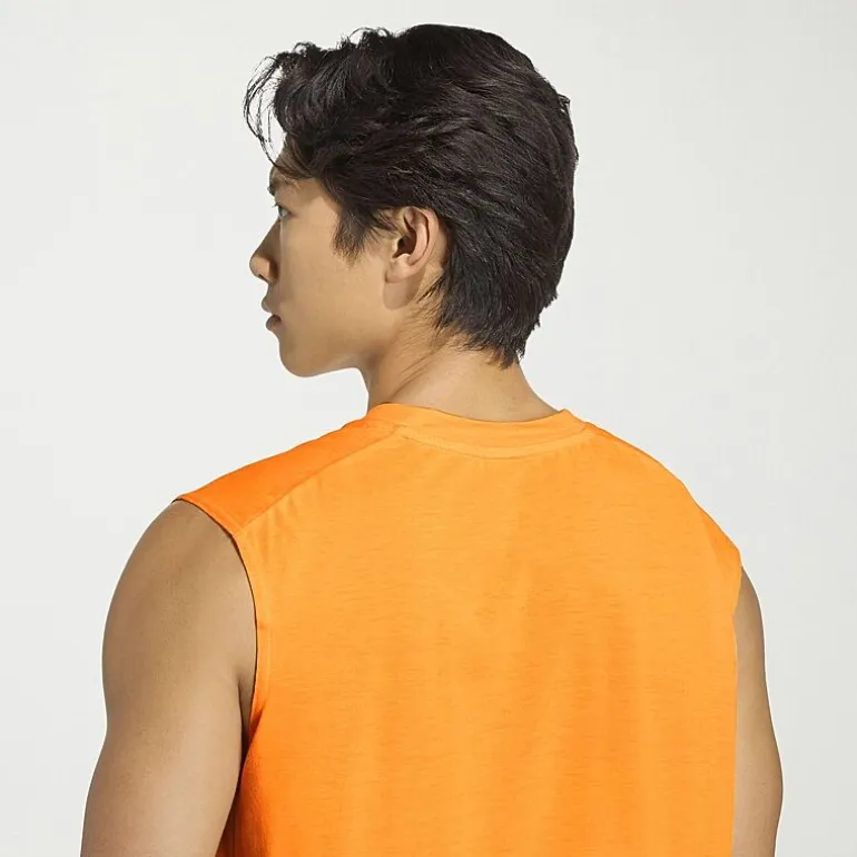 adidas Mens Crew Neck Sleeveless Muscle T-Shirt