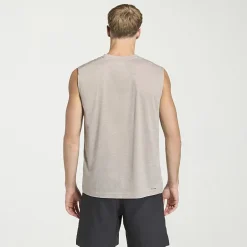 adidas Mens Crew Neck Sleeveless Muscle T-Shirt