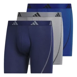 adidas Mens 3 Pack Boxer Briefs 5161773