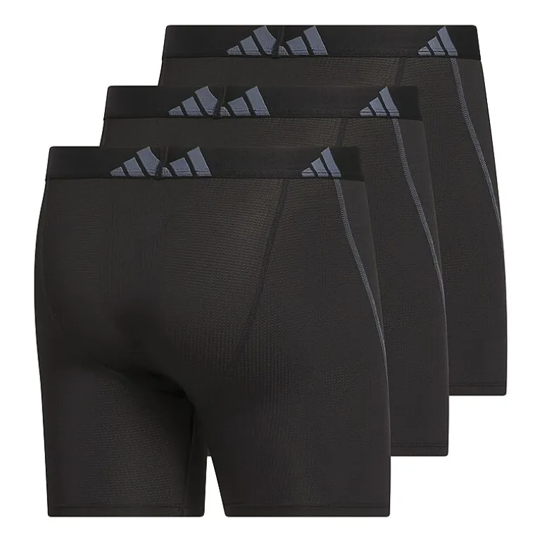adidas Mens 3 Pack Boxer Briefs 5161771
