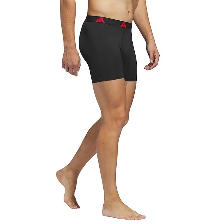 adidas Mens 3 Pack Boxer Briefs 5162978