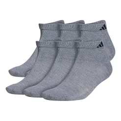 adidas Mens 6 Pair Low Cut Socks