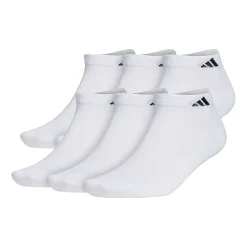 adidas Mens 6 Pair Low Cut Socks