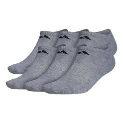 adidas Mens 6 Pair No Show Socks