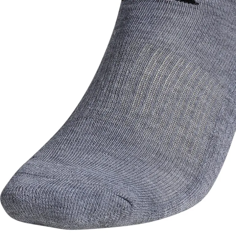 adidas Mens 6 Pair No Show Socks