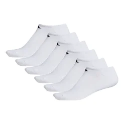 adidas Mens 6 Pair No Show Socks
